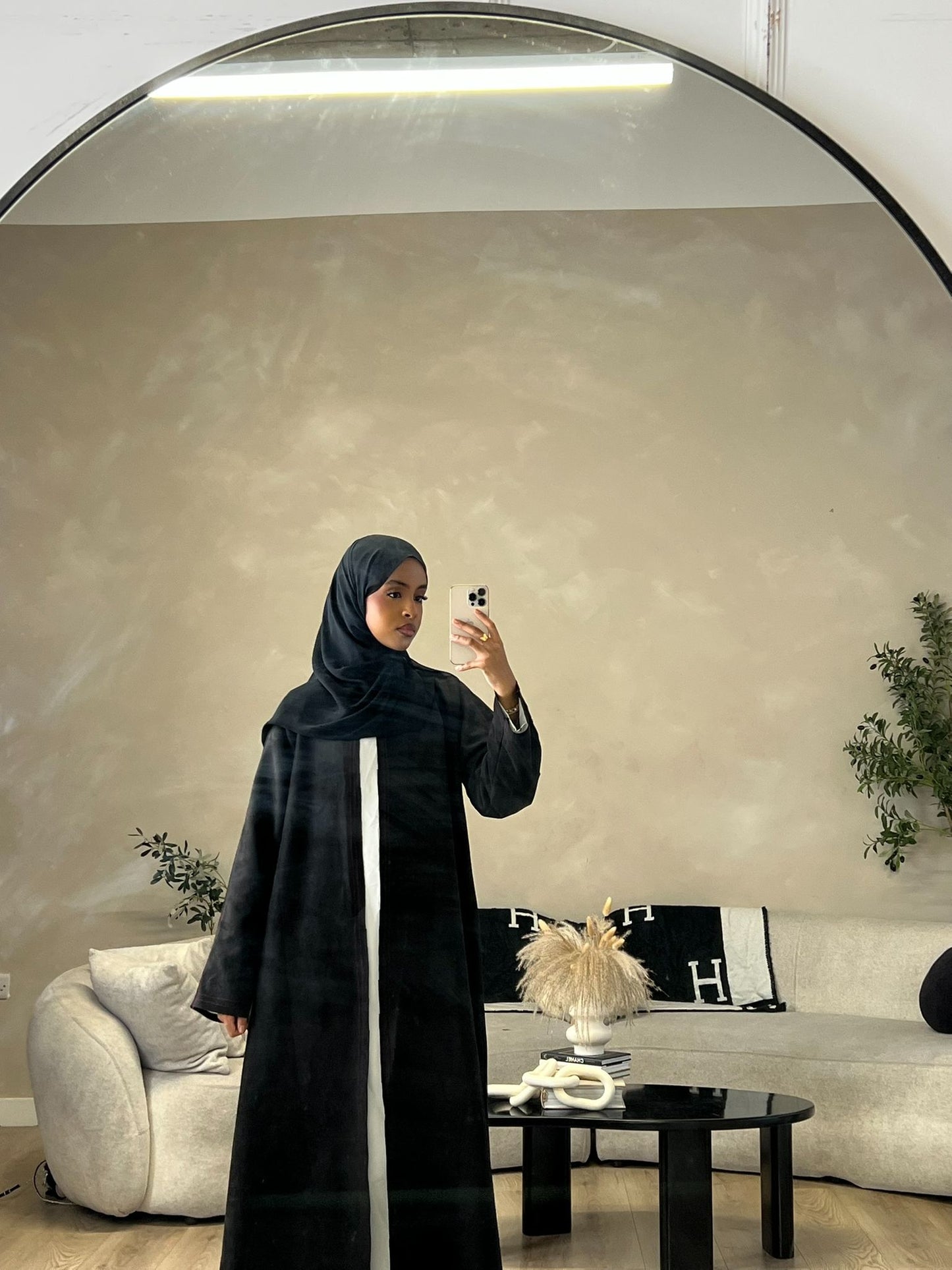 Winter Opened Abaya