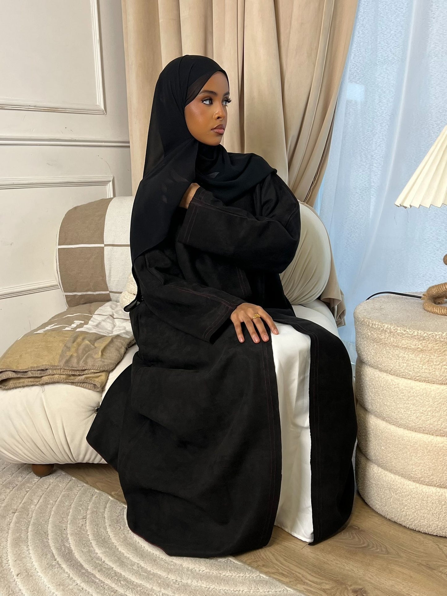 Winter Opened Abaya